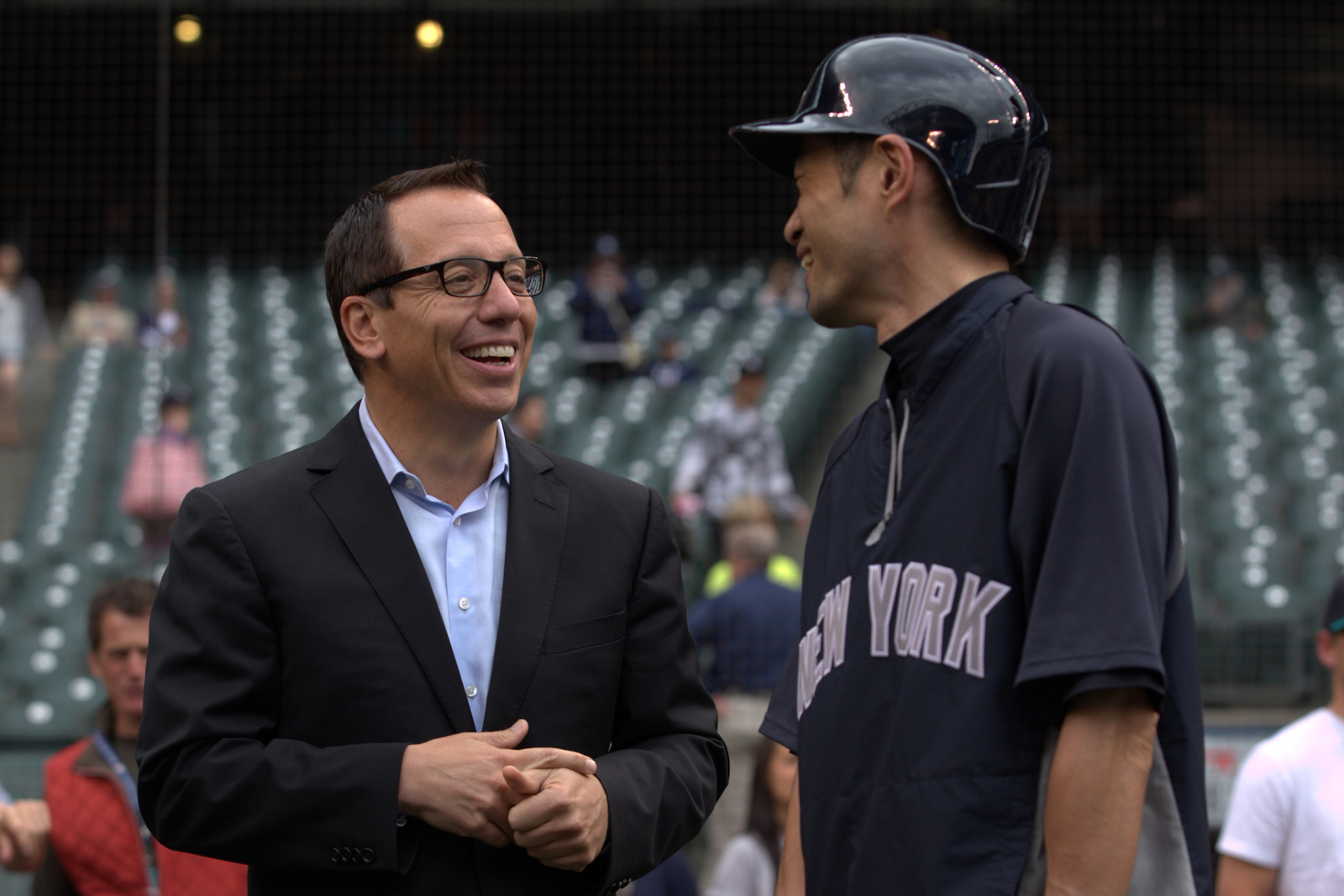 Mariners all time greats Edgar Martinez and Felix Hernandez Ichiro