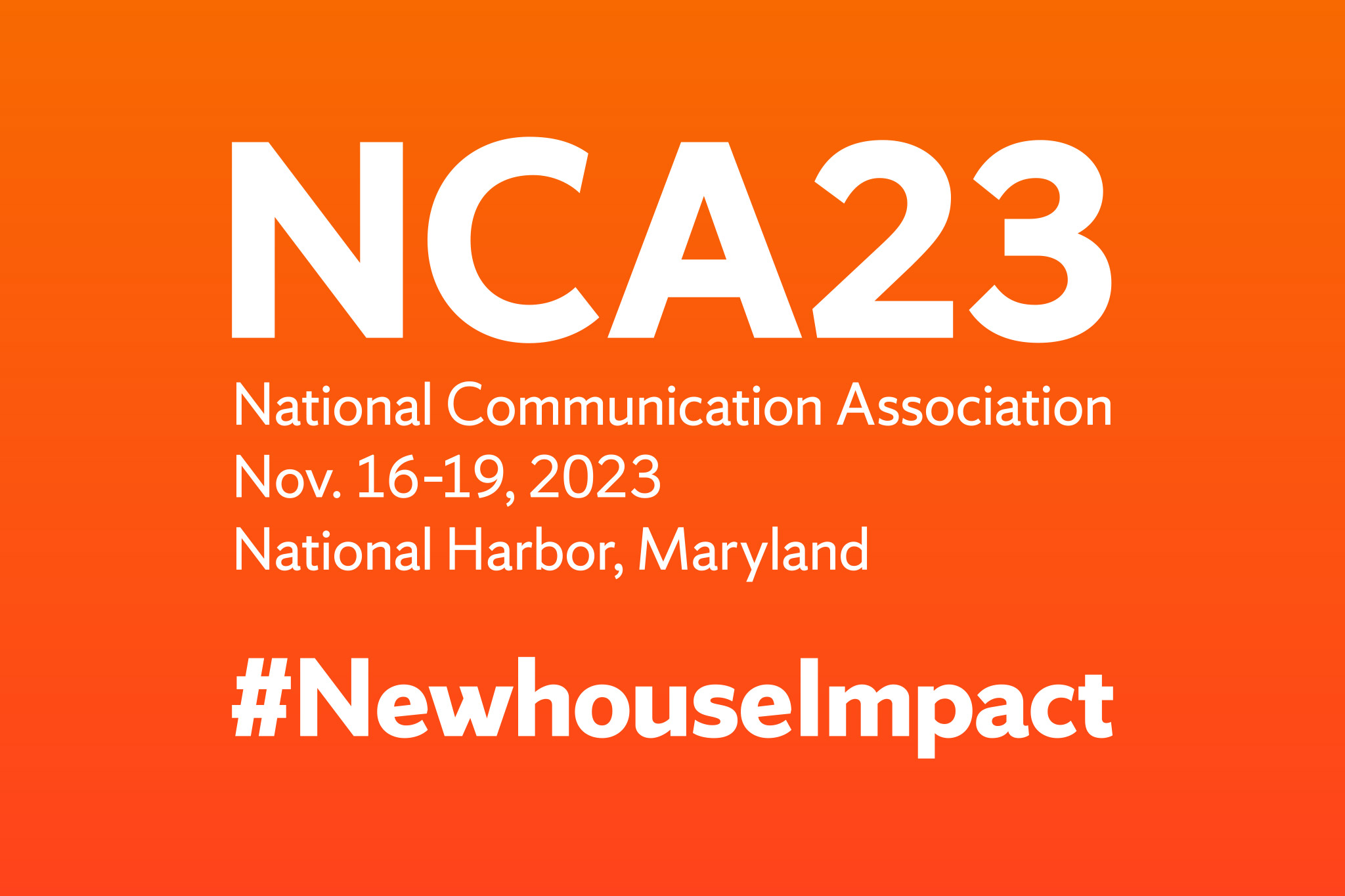 » Newhouse Faculty, Students to Participate in 2023 NCA Convention