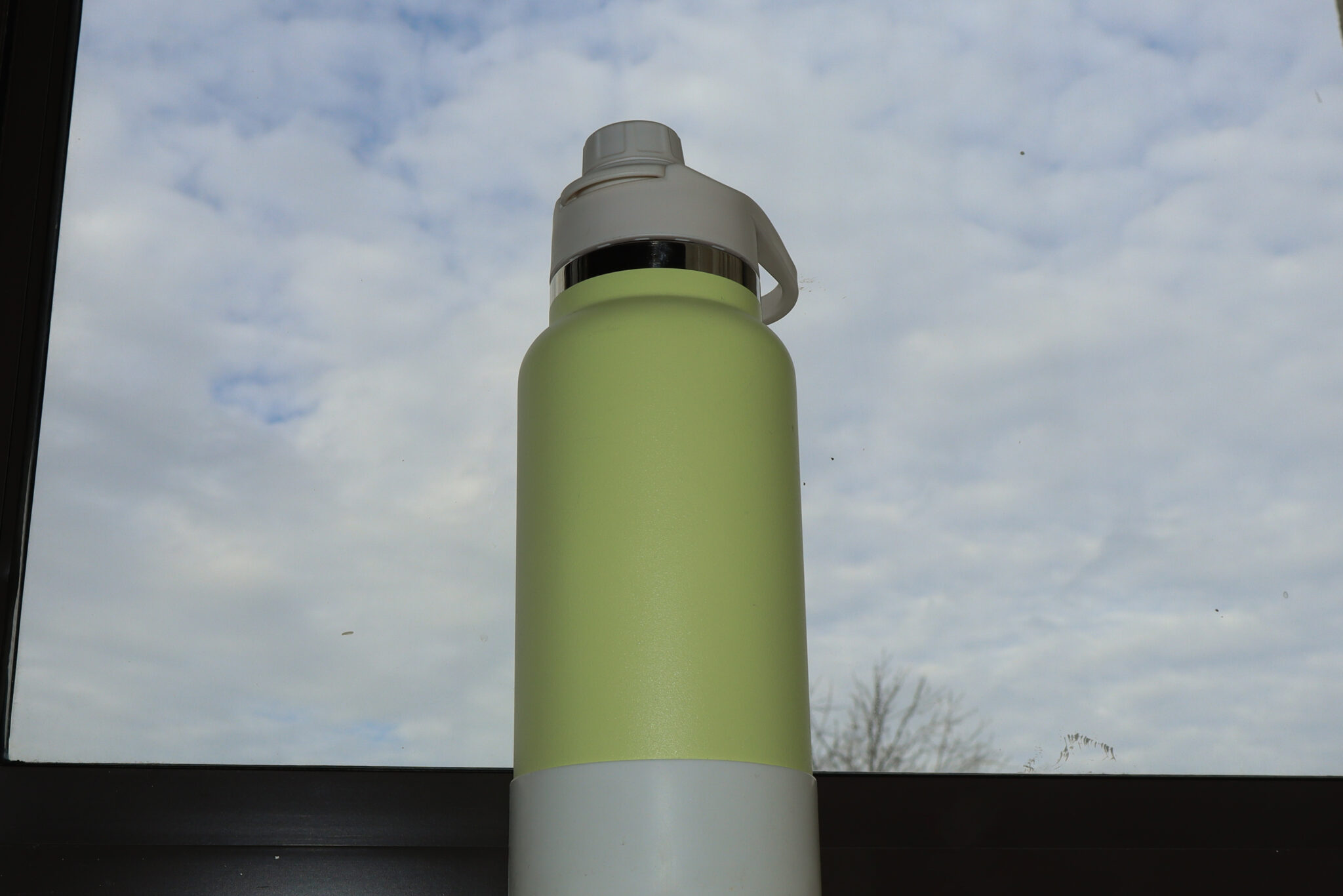 a reusable water bottle