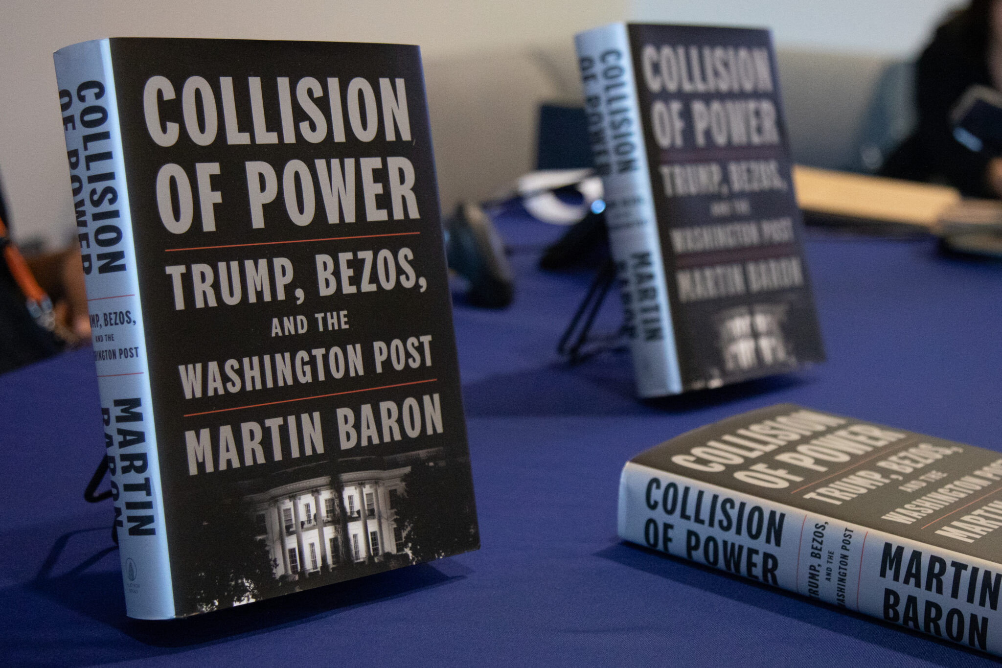 the book “Collision of Power: Trump, Bezos, and The Washington Post” by Marty Baron