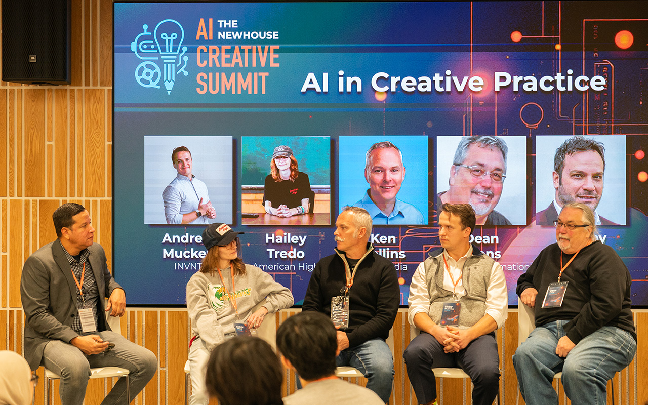 Newhouse AI Creative Summit panel discussion
